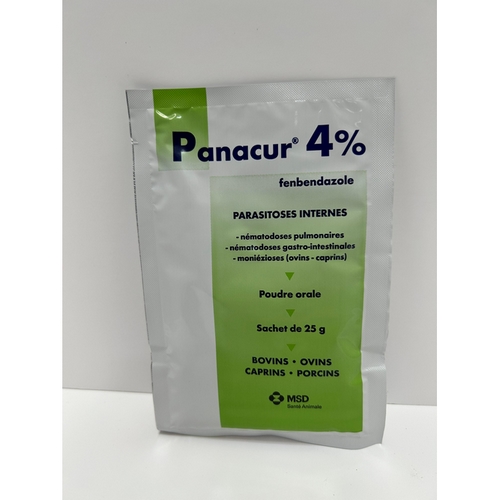 PANACUR 4% SACHET 25 G LOT DE 3