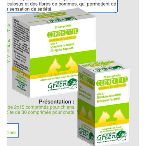Correct It C F Chien Comprimes B 30 Chiens Vitamines Pharmanimal Parapharmacie Pour Animaux