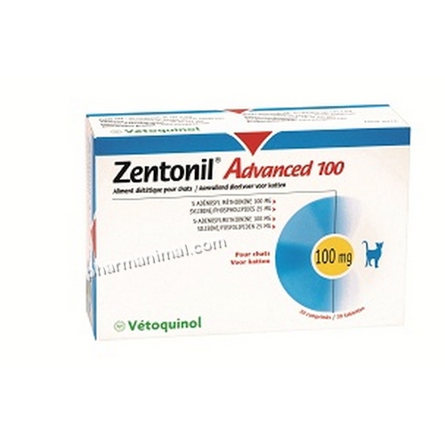 Zentonil Advanced 100 Mg Comprimes B 30 Chiens Physiologique Pharmanimal Parapharmacie Pour Animaux