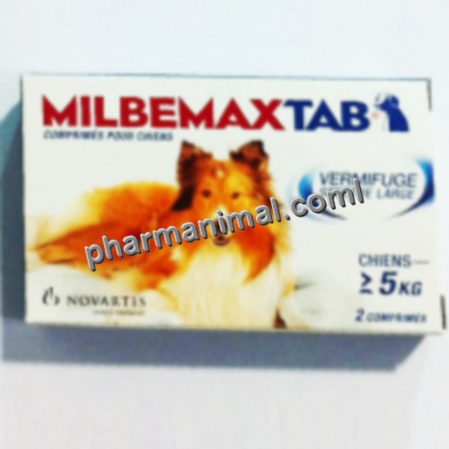 MILBEMAXTAB CHIEN b/2 cpr CHIENS VERMIFUGES Pharmanimal