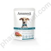 AMANOVA CHIEN AD SS CER PORC   	sach/300g ALIMENTS