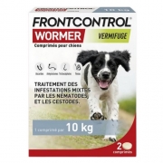 FRONTCONTROL WORMER CHIEN XL -35 KG-  	b/2       cpr